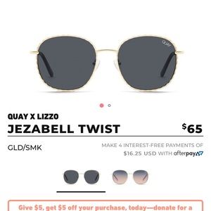 Quay x Lizzo Jezebel Twist Sunglasses
